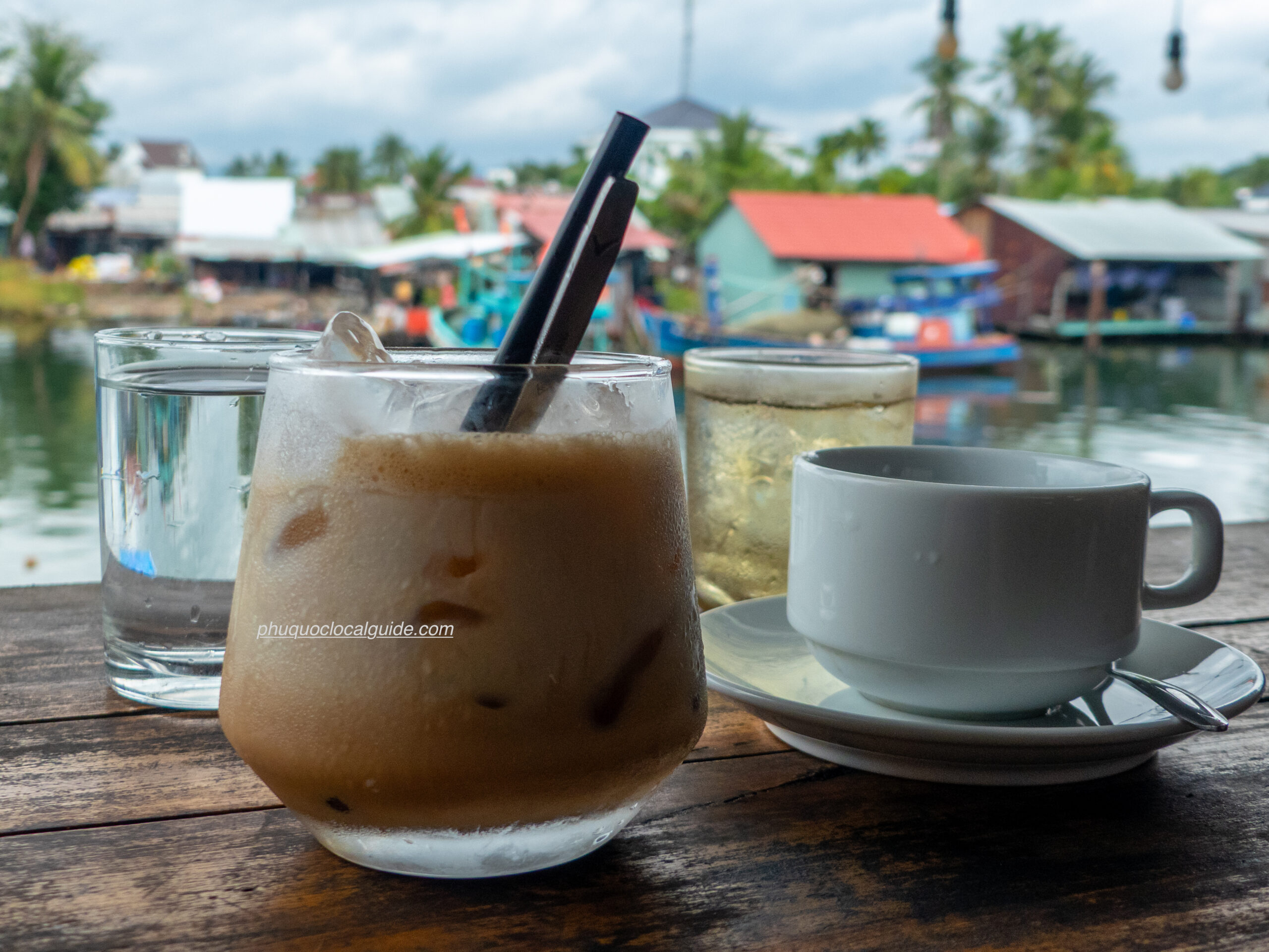 coffee by the river